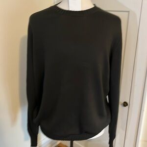 NWT Men’s Ghiaia Cashmere Cotton sweater in Military Green, Size XXL